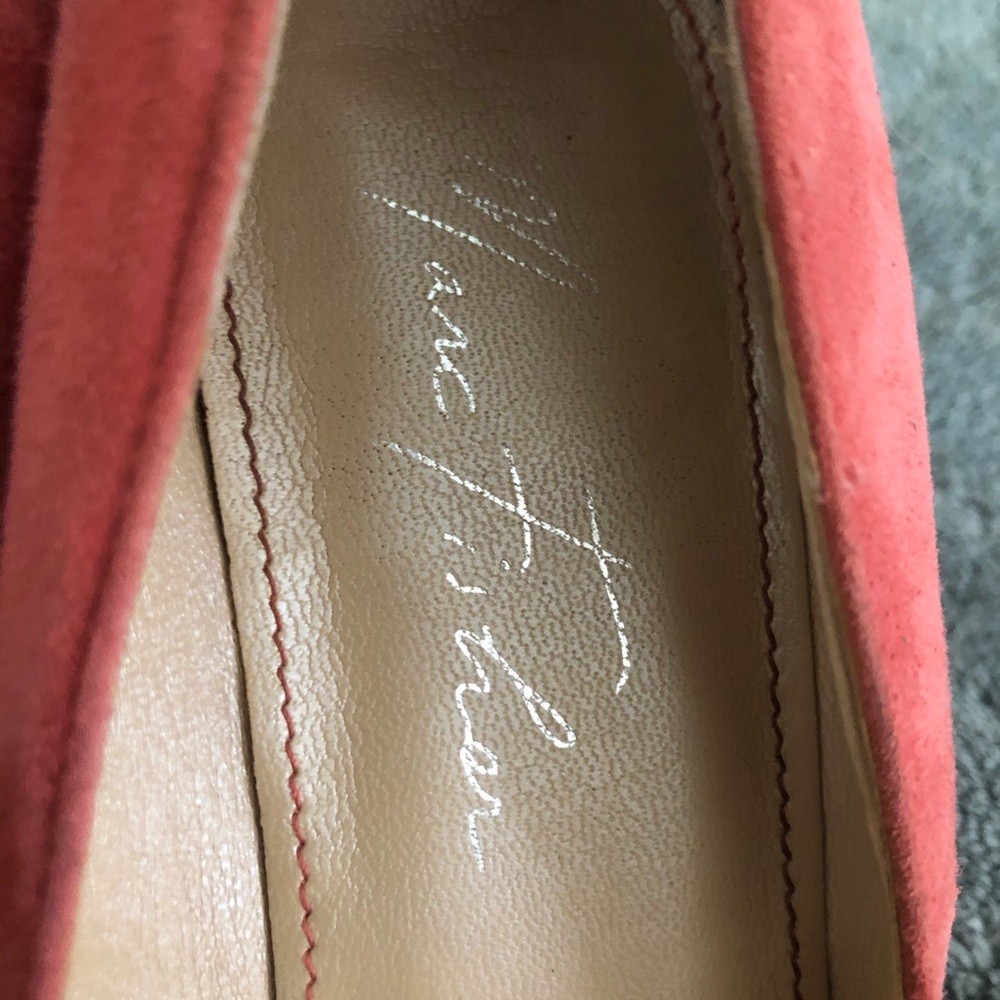 Marc Fisher Pink Suede heels